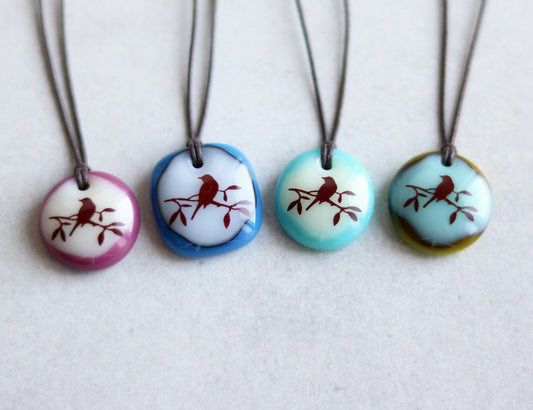Bird on a Branch Necklace