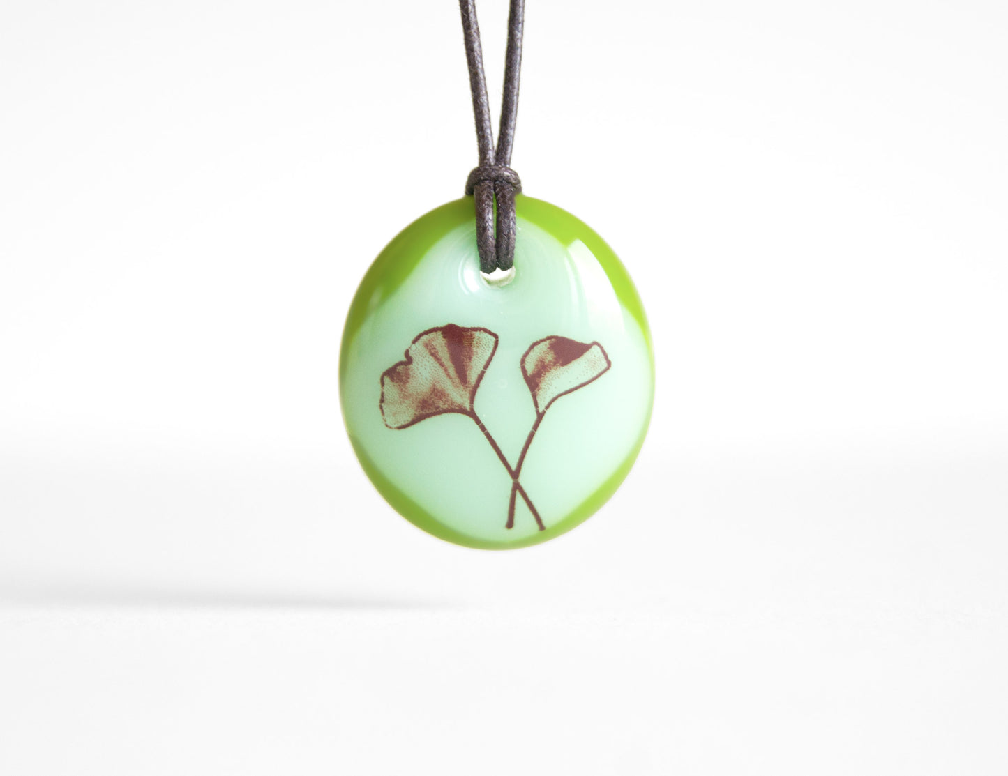 Ginkgo Leaf Necklace