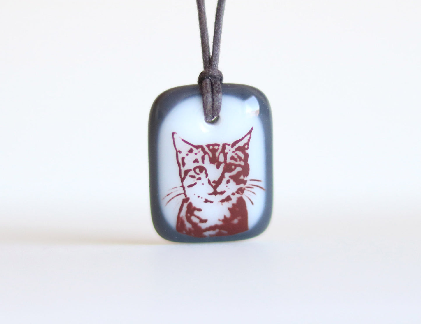 Tabby Cat Necklace