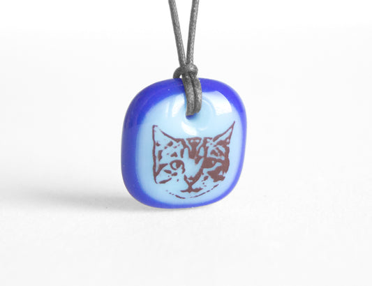 Cute Cat Face Necklace