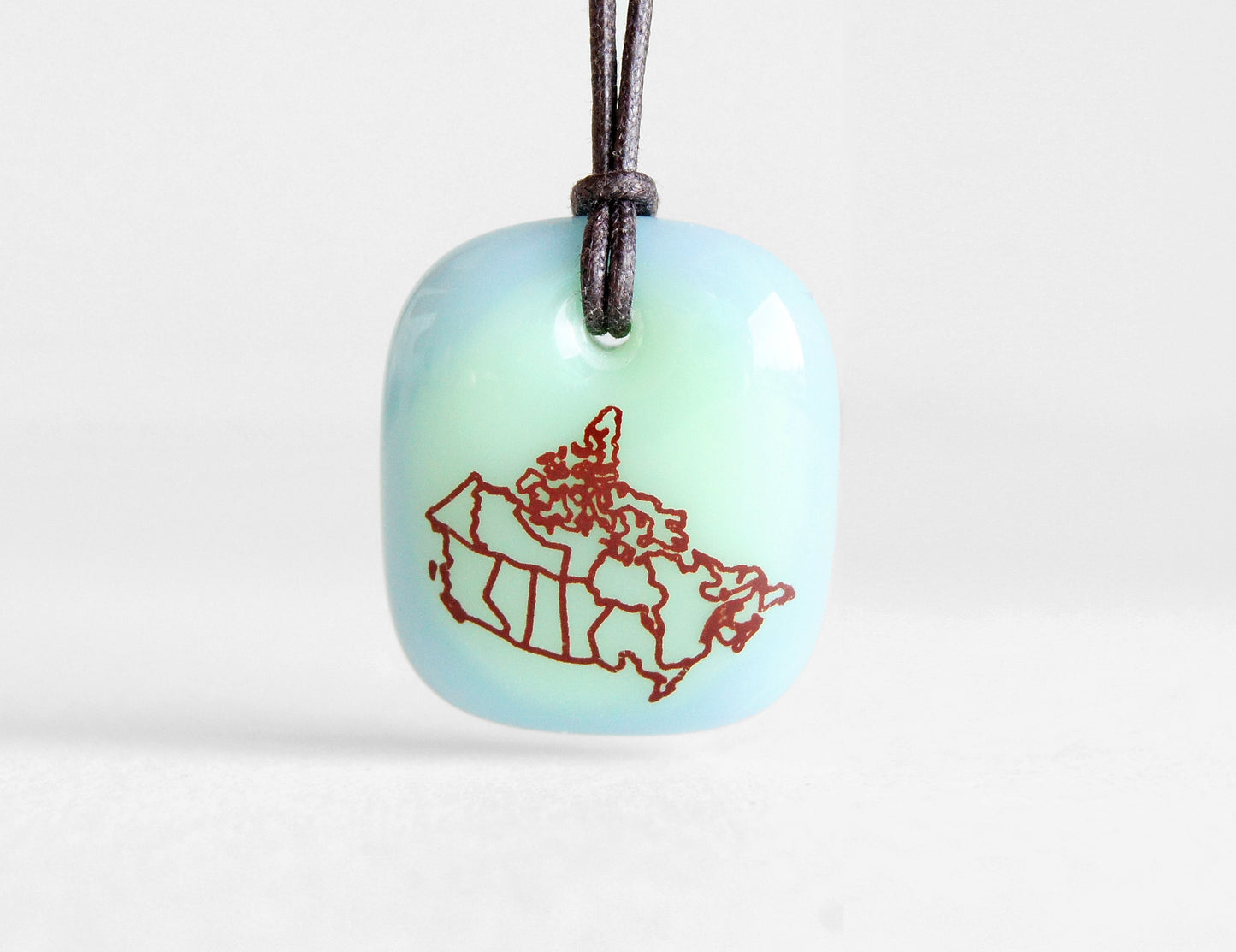 Canada Map Necklace