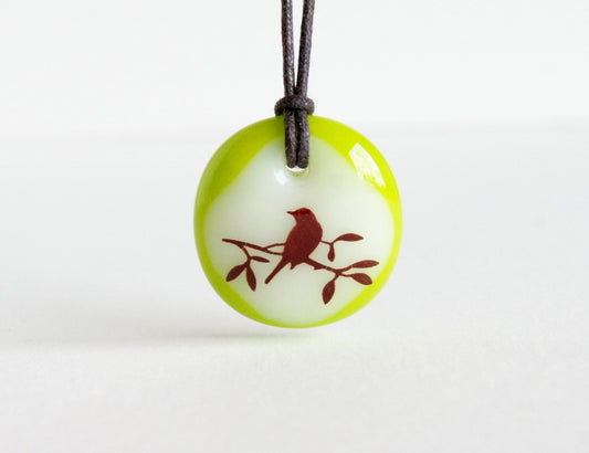 Bird on a Branch Necklace