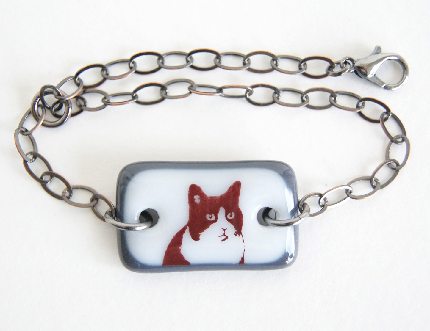 Tuxedo Cat Bracelet