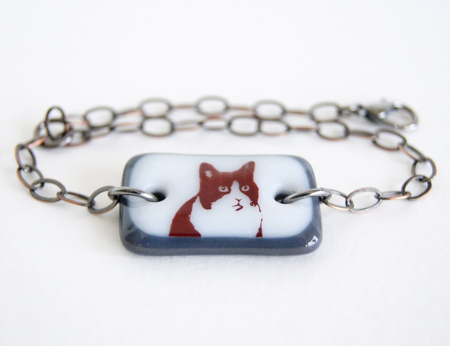 Tuxedo Cat Bracelet