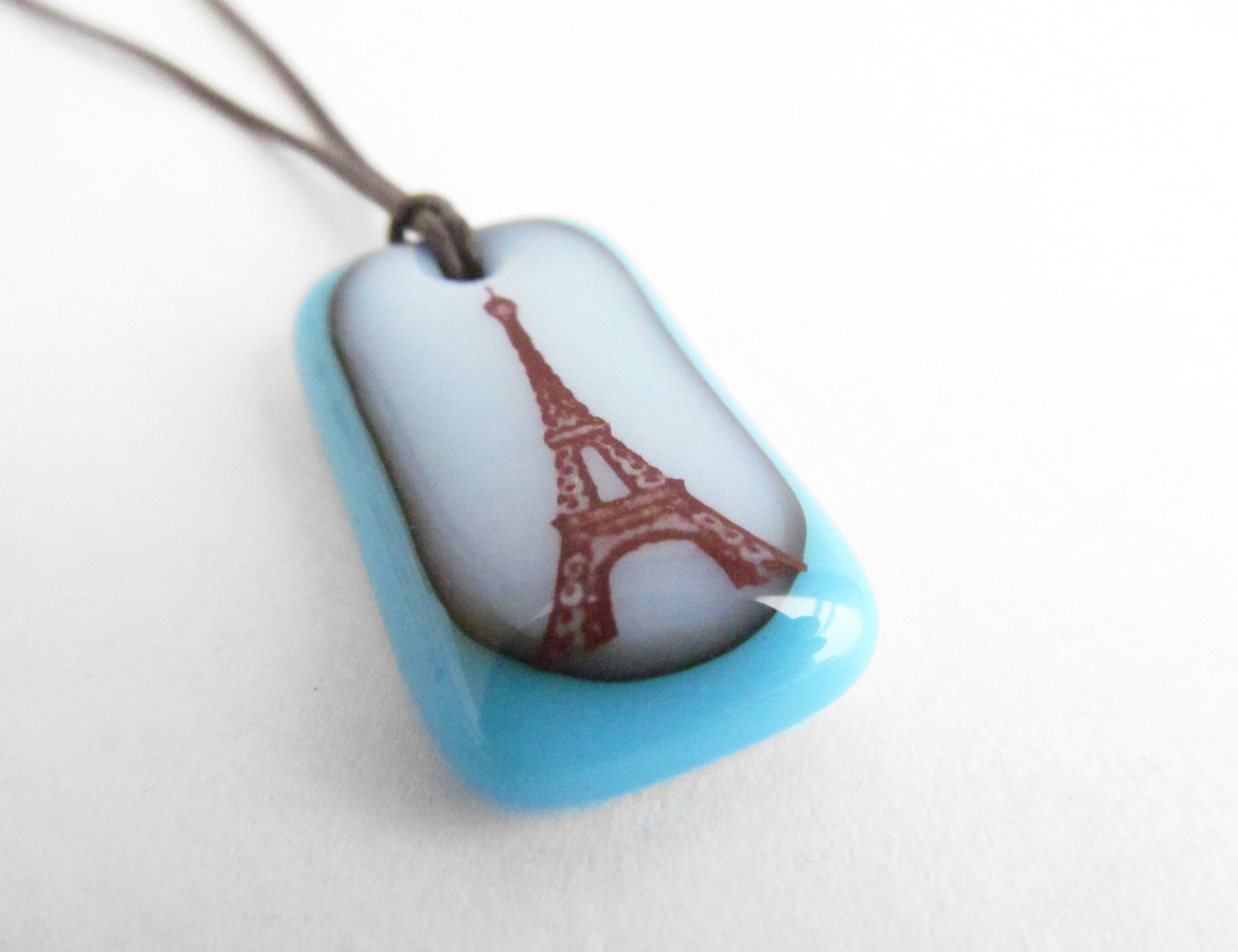 Handmade jewelry gift for Paris lovers.