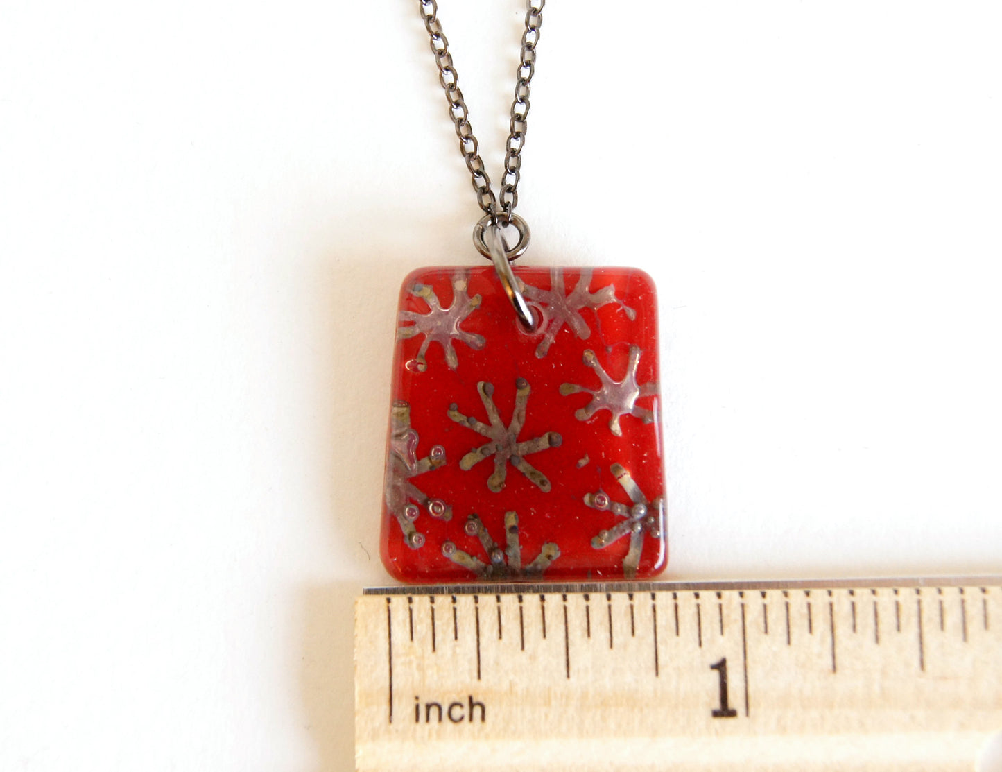 Glass Pendant Necklace #1