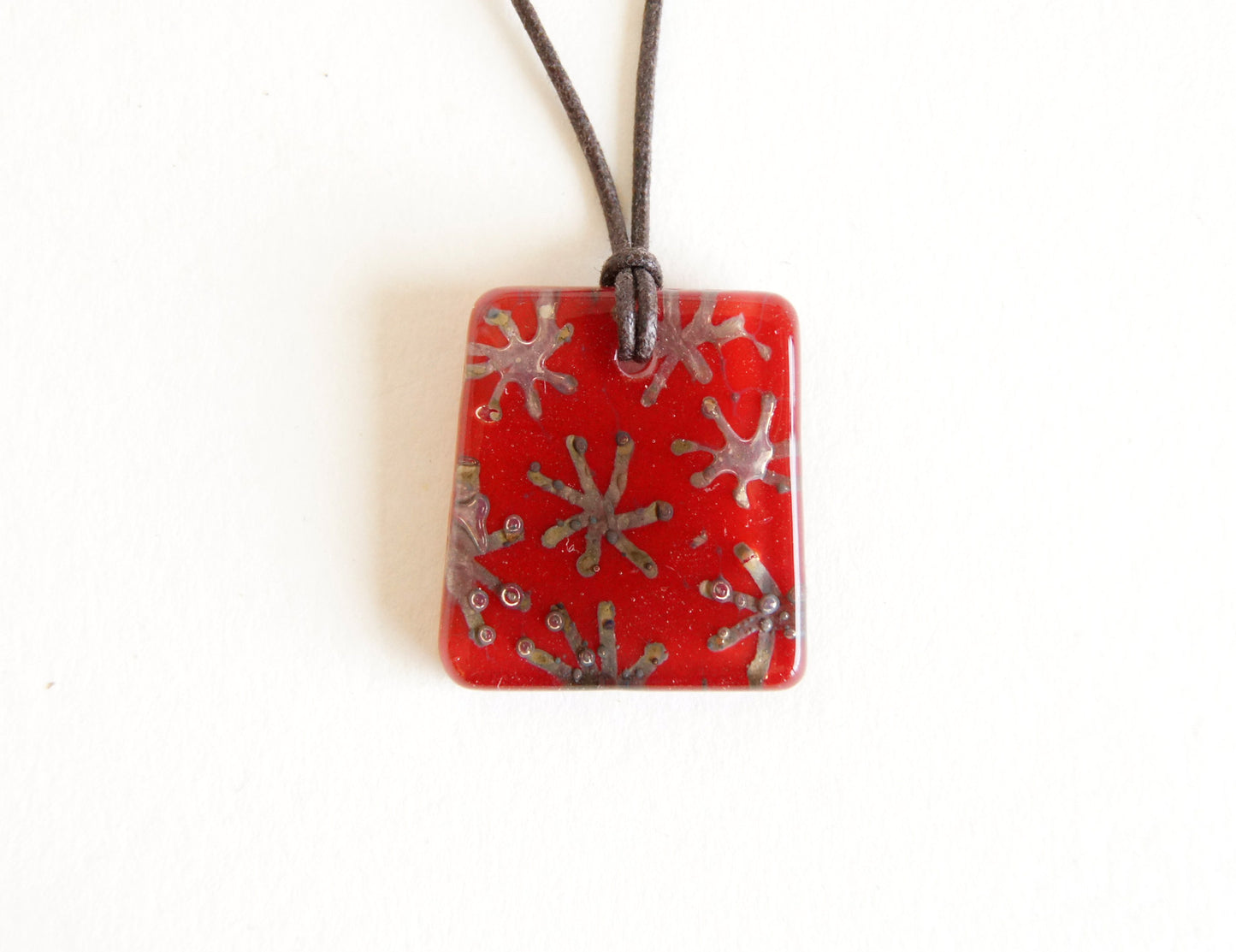 Glass Pendant Necklace #1