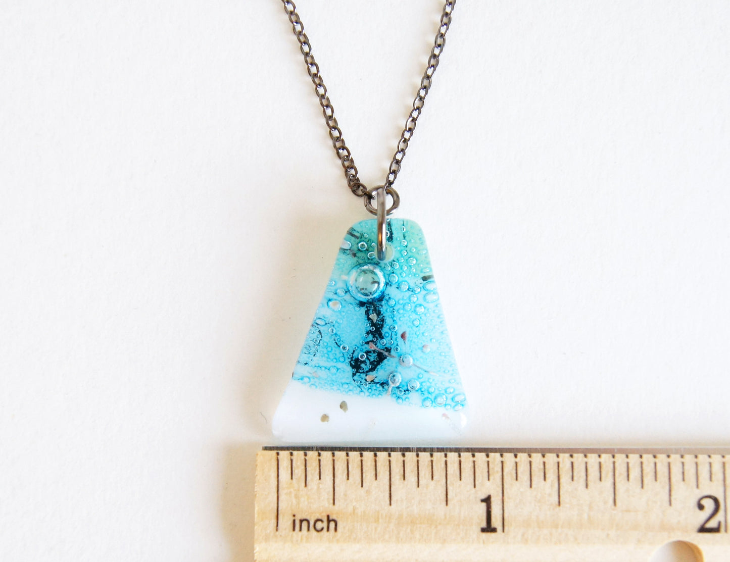Glass Pendant Necklace #2
