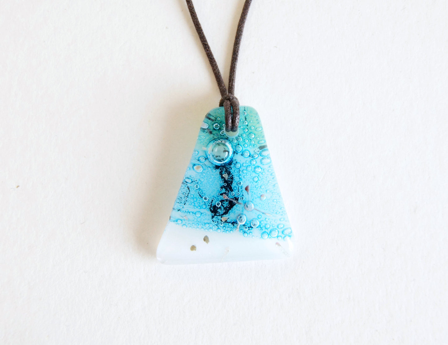 Glass Pendant Necklace #2