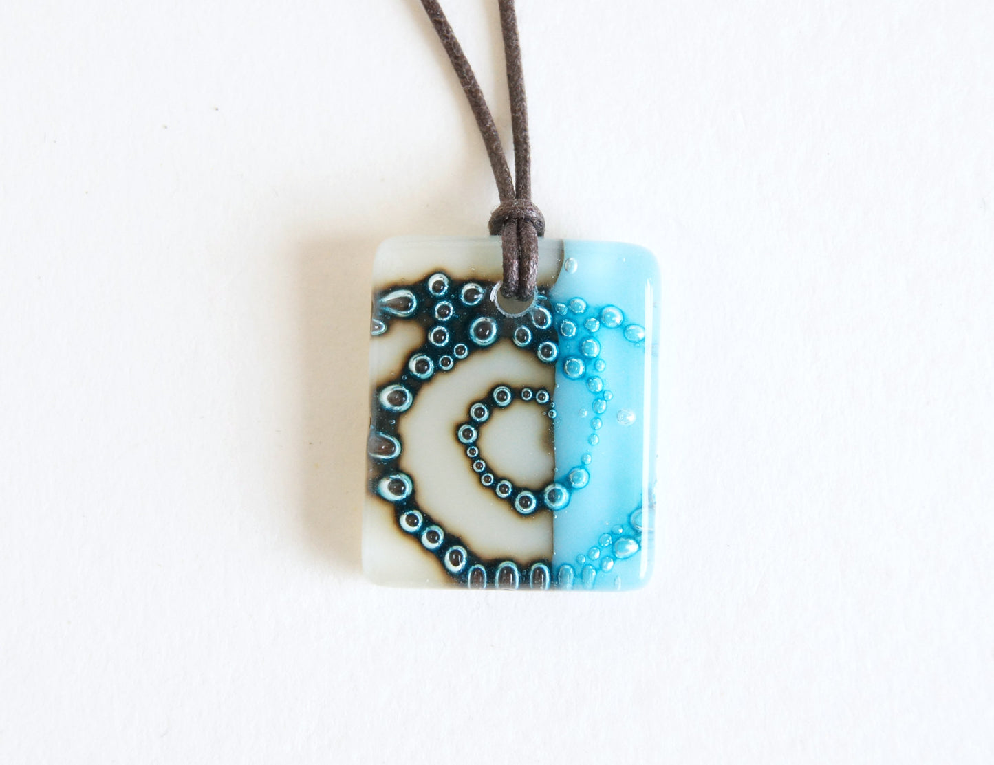 Glass Pendant Necklace #5