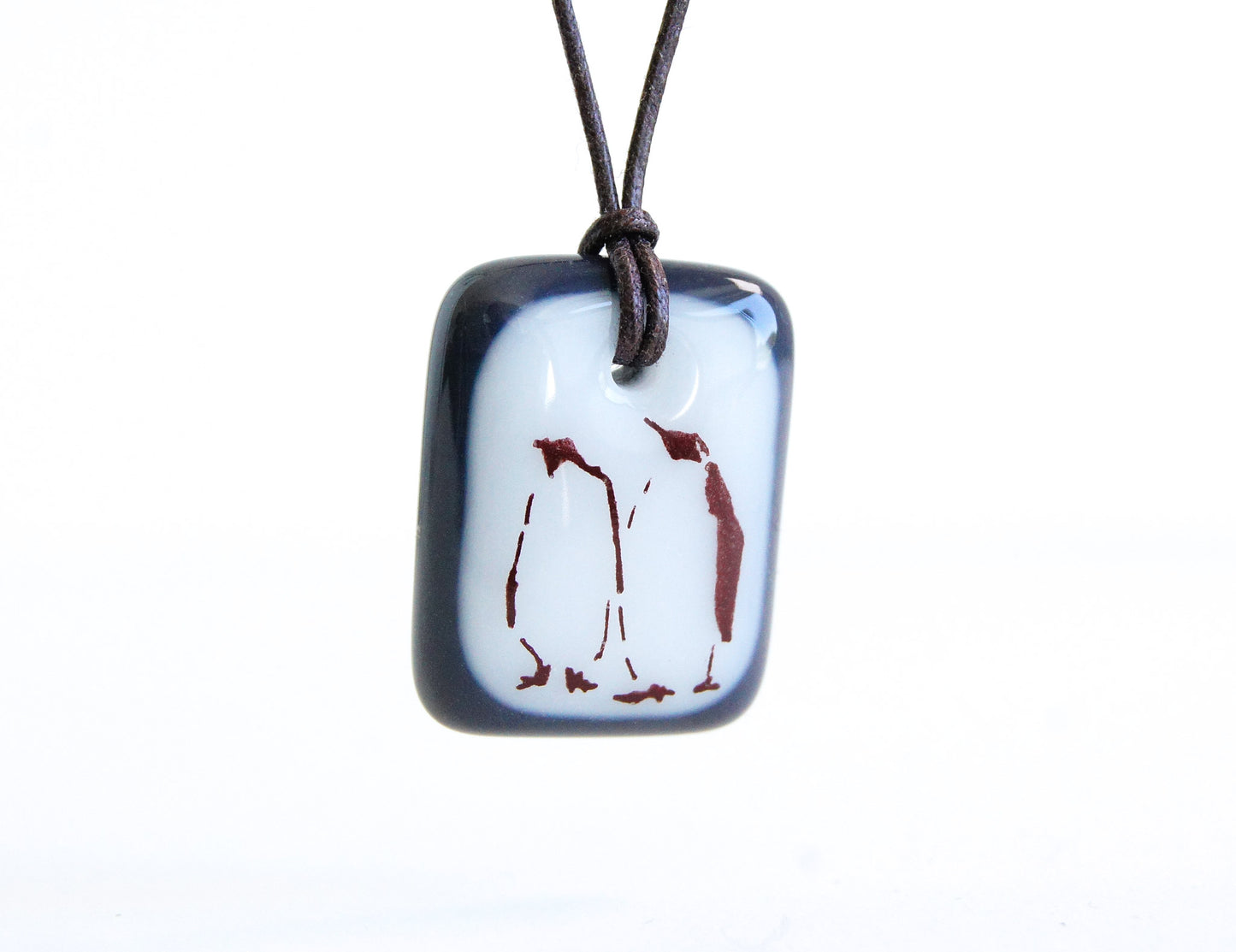 Handmade gift for penguin lover. 