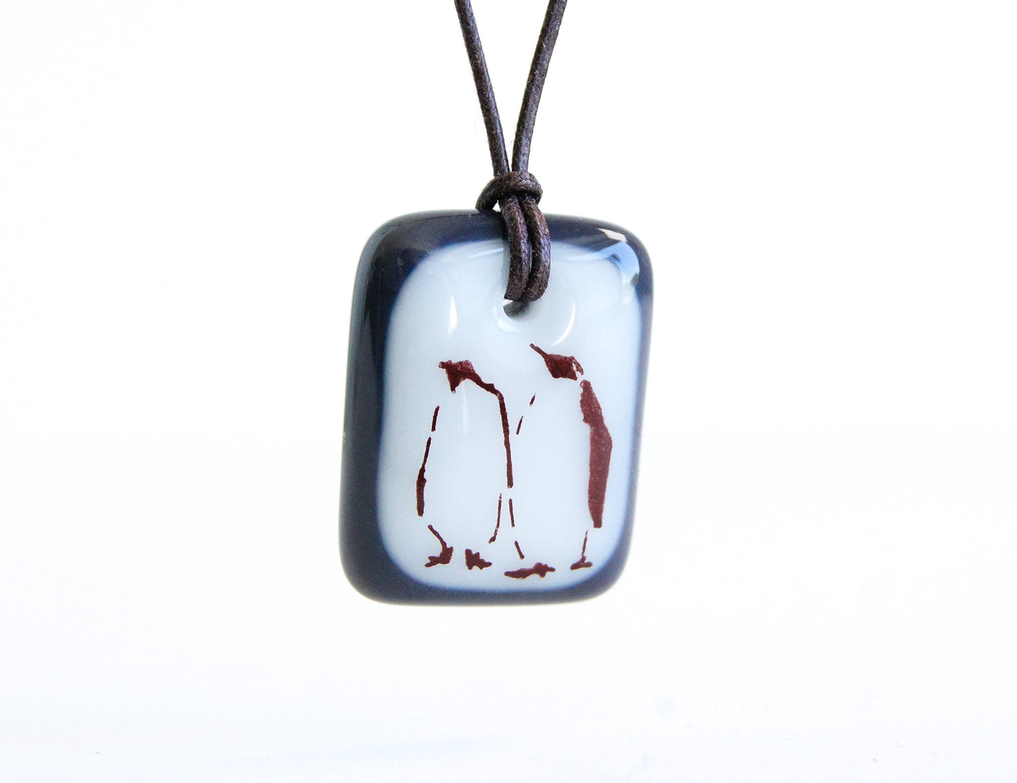 Handmade gift for penguin lover.