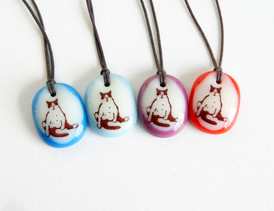 Chubby Cat Necklace