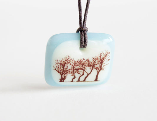 Winter Trees Necklace