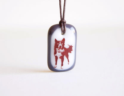 Border Collie Necklace