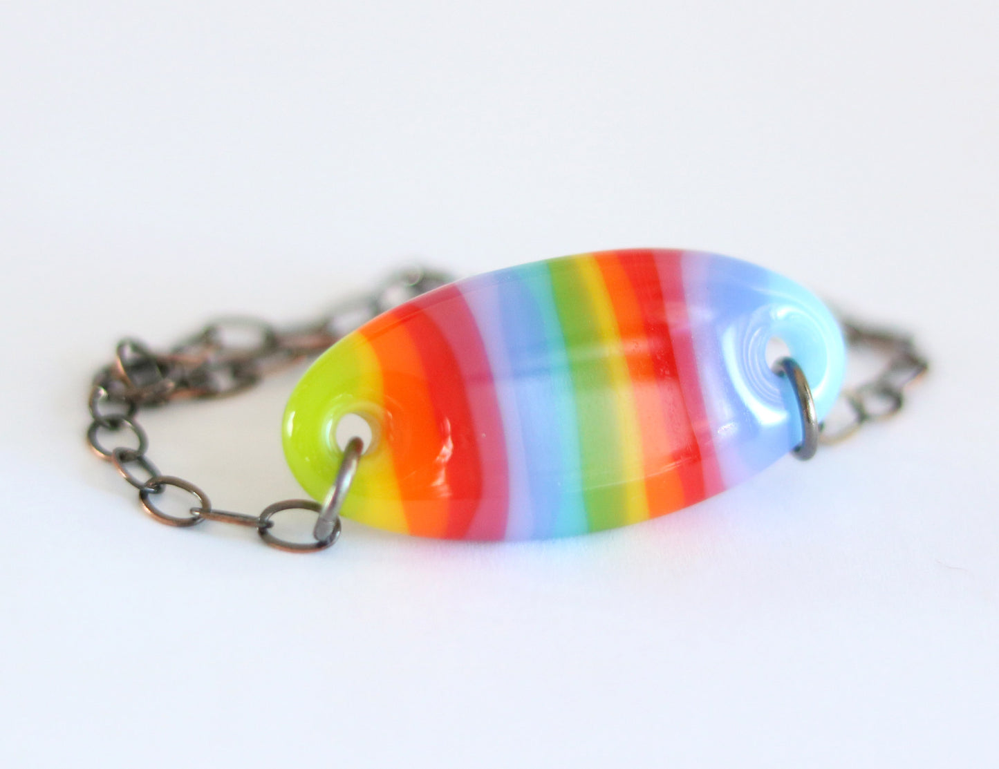 Bracelet - Rainbow Oval