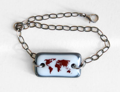 Map of the World Bracelet