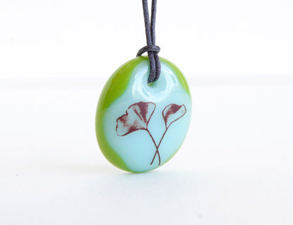 Ginkgo Leaf Necklace