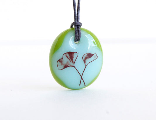 Ginkgo Leaf Necklace