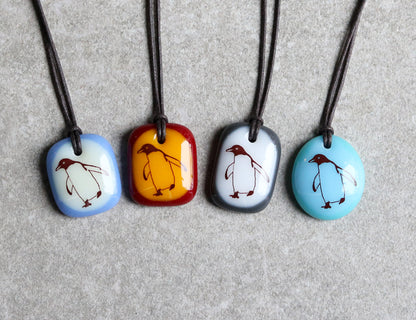 Happy Penguin Necklace