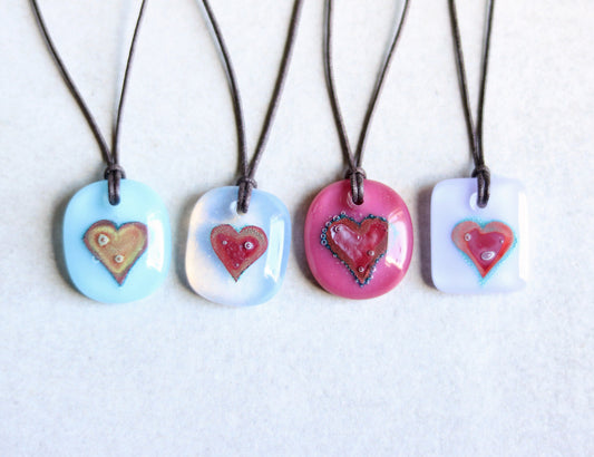 Copper Heart Necklace