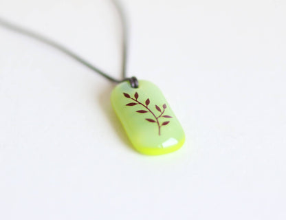 Leaf Branch Necklace