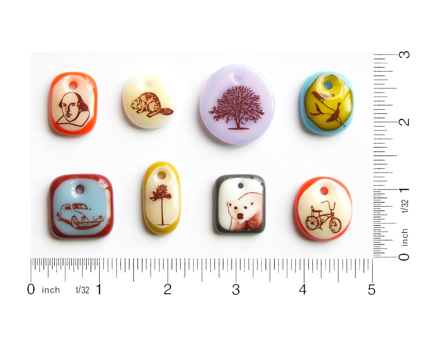 Size guide for pendants