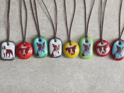 Boston Terrier Necklace