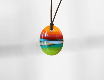 Deep Sunset Necklace