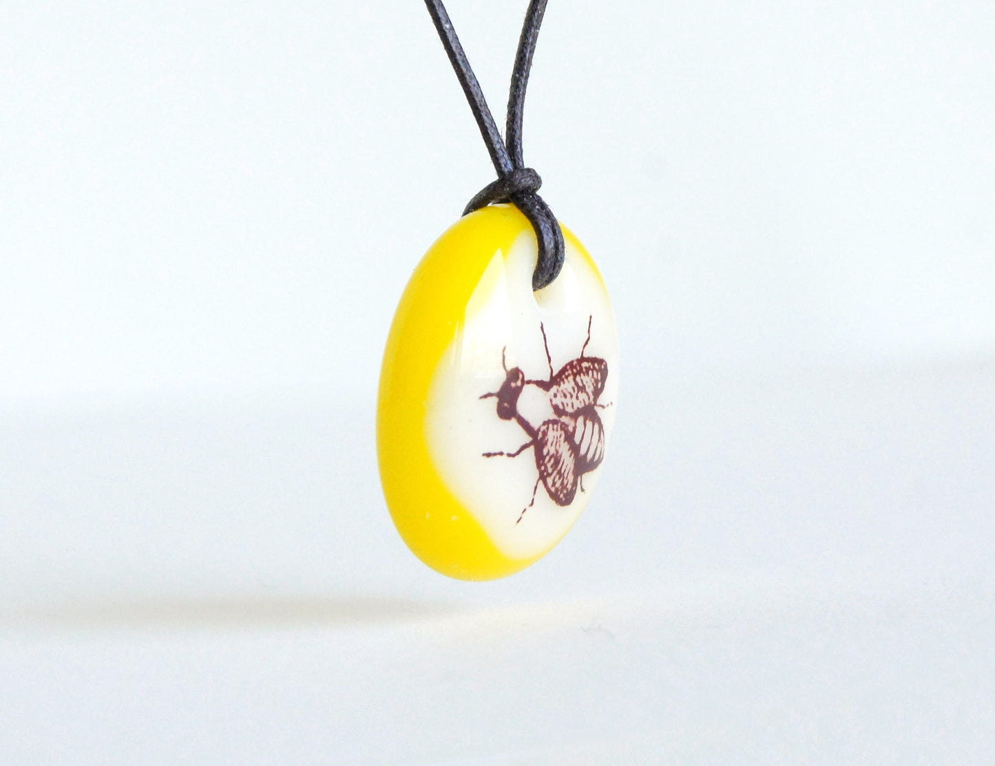 Handmade honey bee jewellery