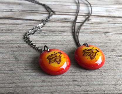 Honey Bee Necklace