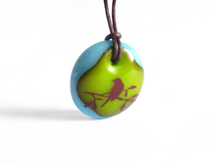 Bird on a Branch Necklace