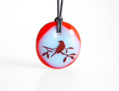 Bird on a Branch Necklace