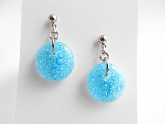 Aqua Bubble Drop Earrings - One-of-a-Kind