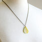 Leaf Necklace with Gold