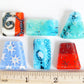 Glass Pendant Necklace #16