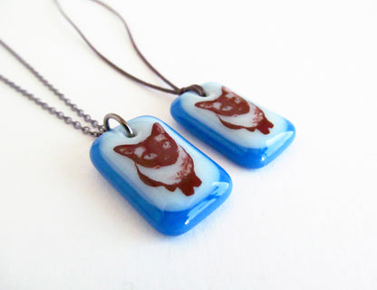 Siamese Cat Necklace