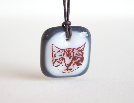 Cute Cat Face Necklace - Wholesale