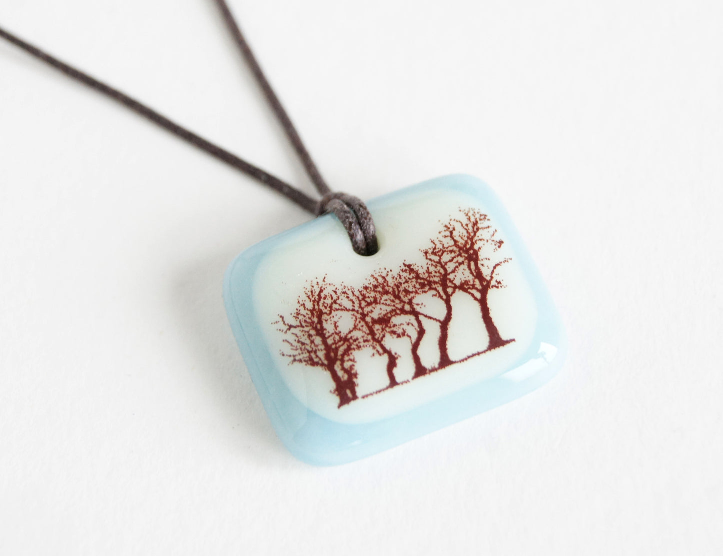 Winter Trees Necklace